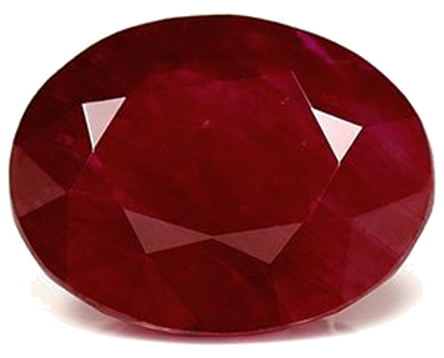 2.8 carat RED Oval Rubinas (1)
