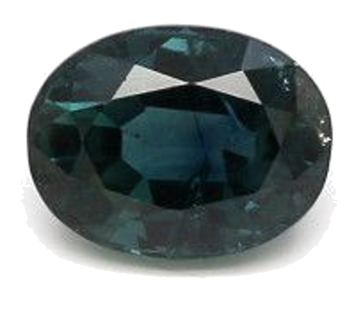 1.87 carat BLUE BRILLIANTSTEP cut Oval Safyras (1)