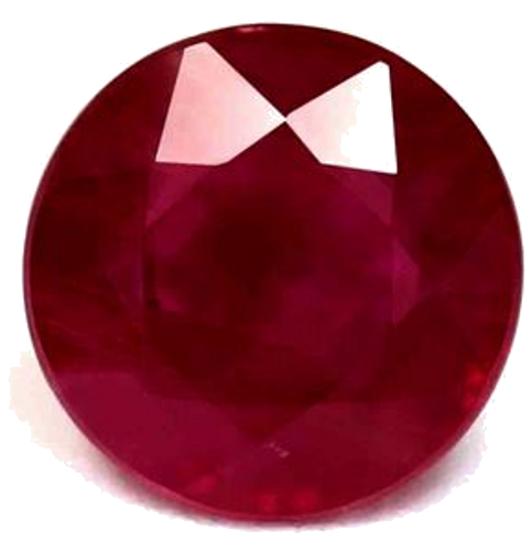 1.77 carat RED Round Rubinas (1)