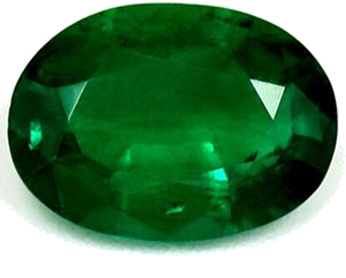1.2 carat GREEN Oval Smaragdas (1)