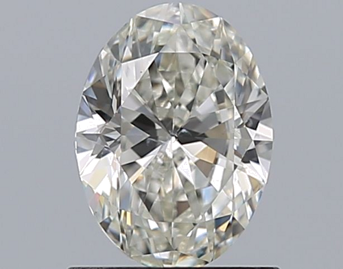 0.9 carat I-SI1 Natūralus Oval Deimantas (1)