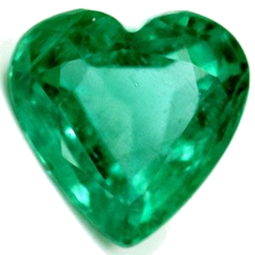 1.92 carat GREEN Heart Smaragdas (1)