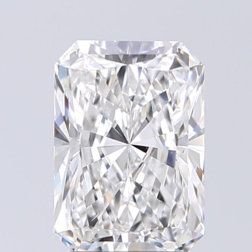 2.4 carat F-SI1 Natūralus Radiant Deimantas (1)