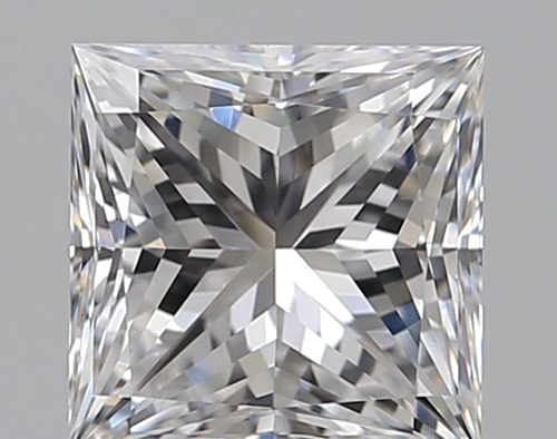0.91 carat D-SI1 Natūralus Princess Deimantas (1)