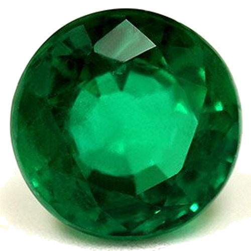 2.36 carat GREEN Round Smaragdas (1)