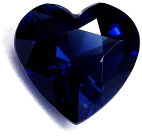 1.73 carat BLUE Heart Safyras (1)