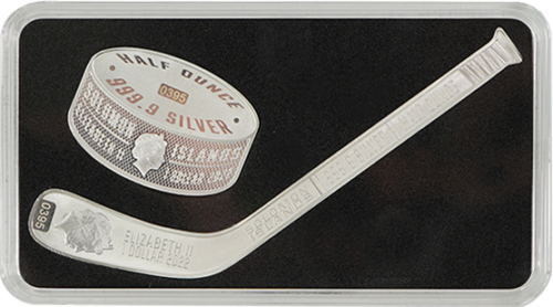 2 x 1/2 oz Hokeja 2022 Zālamana salu sudraba monētas (3)