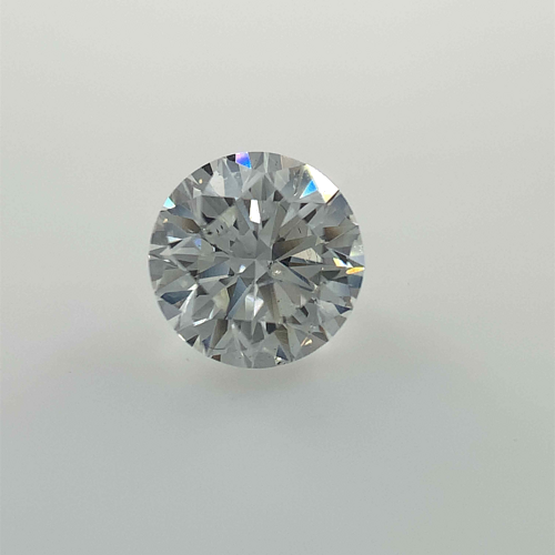 1.01 carat F-SI1 Very Good cut Natūralus Round Deimantas (1)