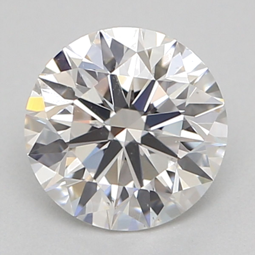 0.55 carat F-SI1 Excellent cut Natūralus Round Deimantas (1)
