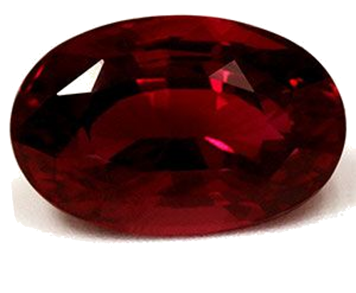 3.17 carat RED Oval Rubinas (1)
