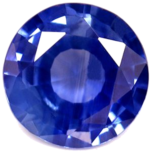 1.38 carat BLUE Round Safyras (1)