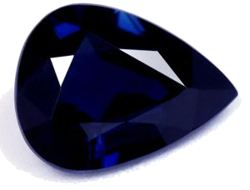1.41 carat BLUE Pear Safyras (1)