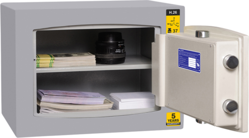 Burglar-resistant safe Griffon H.26.K (37 kg), Grade I (2)