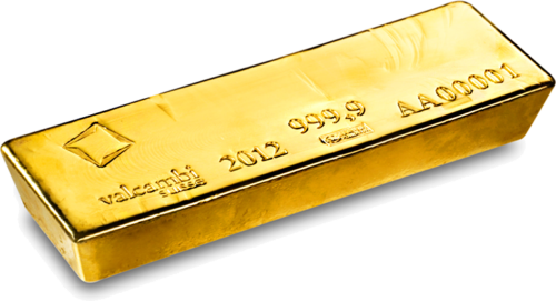 400 унции (12,44 кг.) Стандартно инвестиционно златно кюлче Valcambi (1)