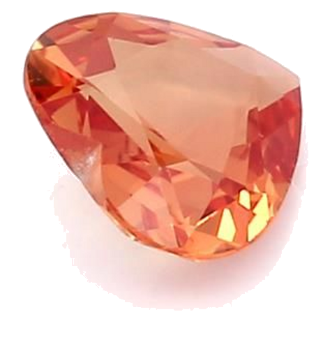 1.04 carat ORANGE MODIFIEDBRILLIANTFANCY cut Heart Safyras (1)