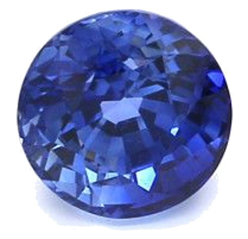 2.48 carat BLUE BRILLIANTSTEP cut Round Safyras (1)