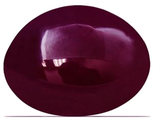 11.6 carat RED CABOCHON cut Oval Rubinas (1)