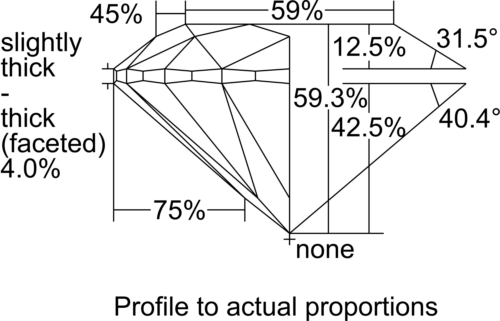 0.90 cart H-IF Very Good Cut Natural Round Diamond (3)