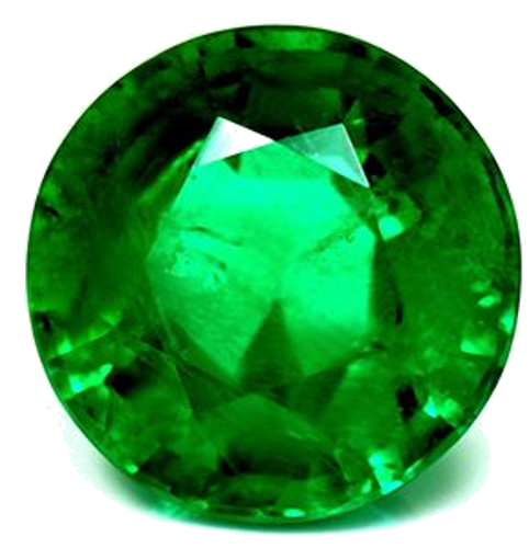 3.49 carat GREEN Round Smaragdas (1)