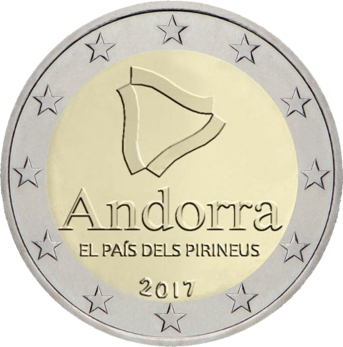 2017 Andorra Pirineus country 2 euro coin (3)