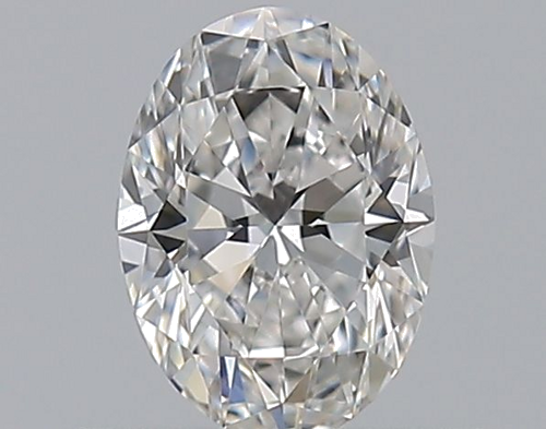 0.4 carat E-VVS2 Natūralus Oval Deimantas (1)