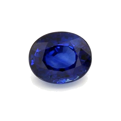 1.6 carat BLUE BRILLIANTSTEP cut Oval Safyras (1)