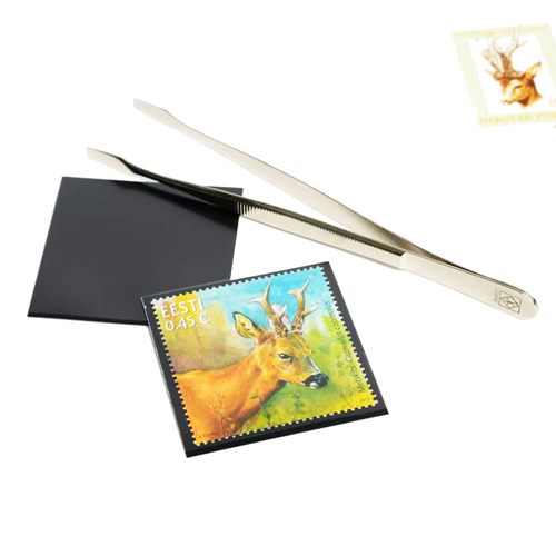 Черни джобове за защита на една пощенска марка (50 бр.) (1)