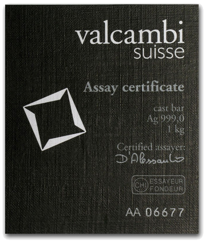 1 kg Sudraba stienis Valcambi (4)