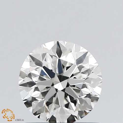 1.01 carat F-VS2 Very Good cut Natūralus Round Deimantas (1)