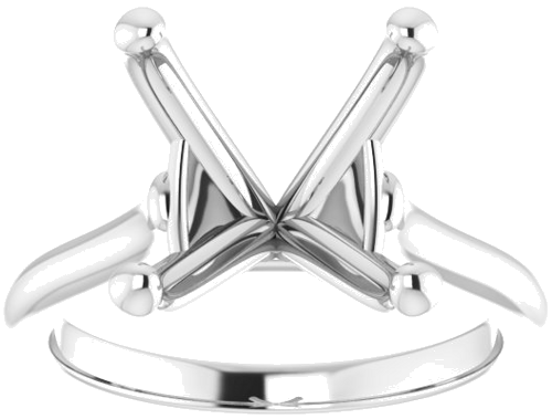 Sužadėtuvių Žiedas „Solitaire“ 950 Platinos Cushion 11mm (3)