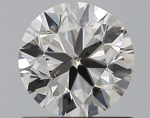 0.9 carat H-SI1 Very Good cut Natūralus Round Deimantas (1)