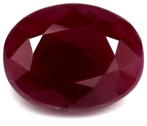 5.2 carat RED Oval Rubinas (1)