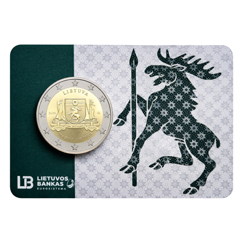 2025 Lithuania Minor Lithuania 2 euro coin BU coin (1)