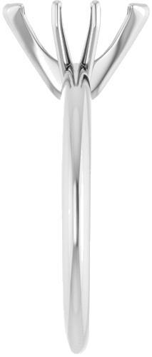 Sužadėtuvių Žiedas „V-End Solitaire“ 585 Baltojo Aukso Marquise 10mm x 5mm (4)