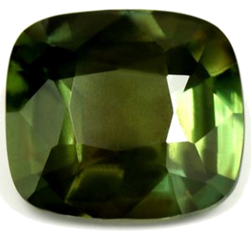 1.7 carat GREEN Cushion Safyras (1)