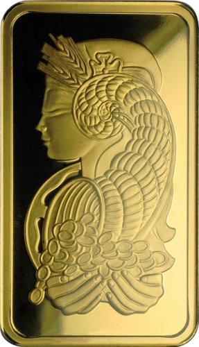 50 g Investīciju zelta stienis Fortuna PAMP (1)