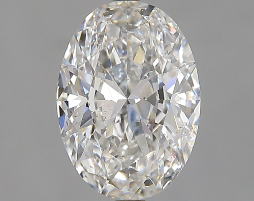 2.02 carat F-SI1 Natūralus Oval Deimantas (1)