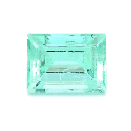 2.41 carat GREEN STEP cut Emerald Smaragdas (1)