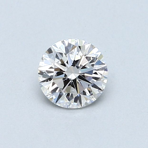 0.5 carat D-VVS1 GD cut Natūralus Round Deimantas (1)