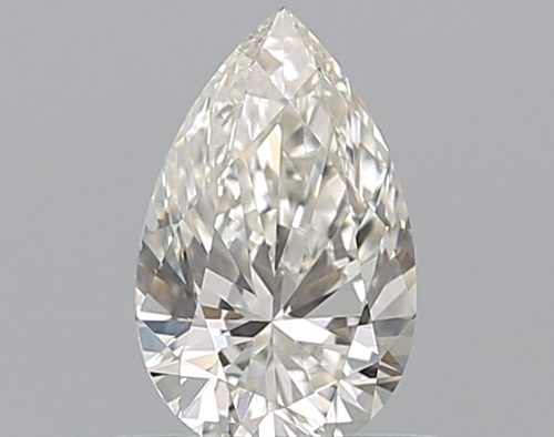 0.6 carat I-VS1 Natūralus Pear Deimantas (1)