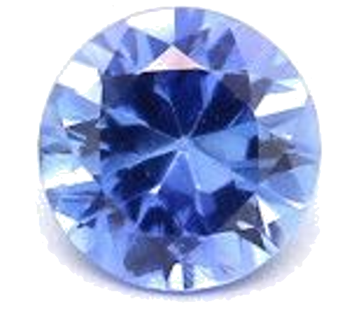 0.23 carat BLUE BRILLIANT cut Round Safyras (1)
