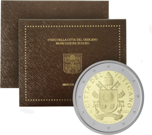 2023 Vatikanas BU Euro monetų rinkinys (3)