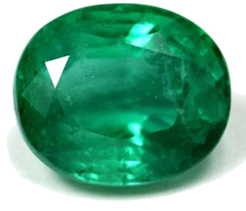 3.56 carat GREEN Oval Smaragdas (1)