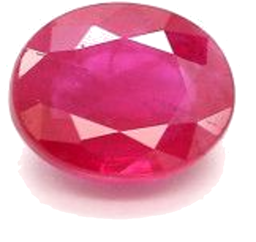 0.52 carat RED BRILLIANTSTEP cut Oval Rubinas (1)