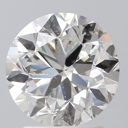 2.01 carat I-SI2 Very Good cut Natūralus Round Deimantas (1)