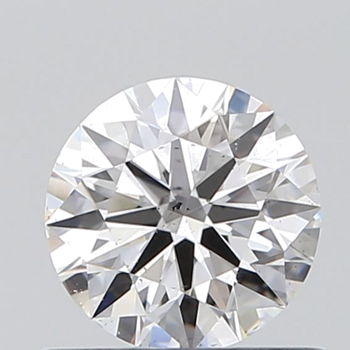 0.58 carat D-SI1 Excellent cut Natūralus Round Deimantas (1)