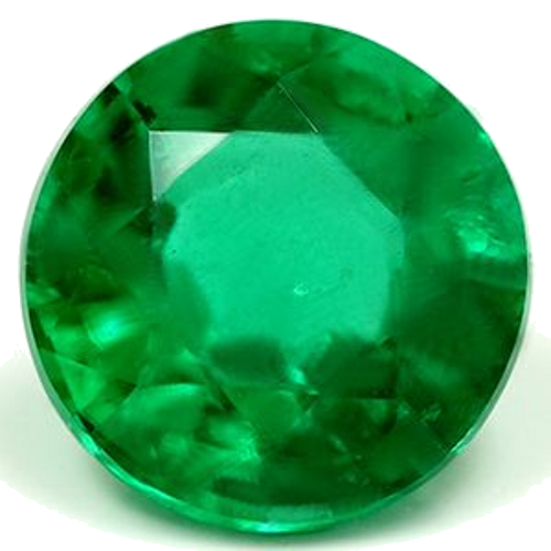 2.64 carat GREEN Round Smaragdas (1)