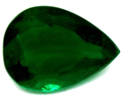 1.93 carat GREEN Pear Smaragdas (1)