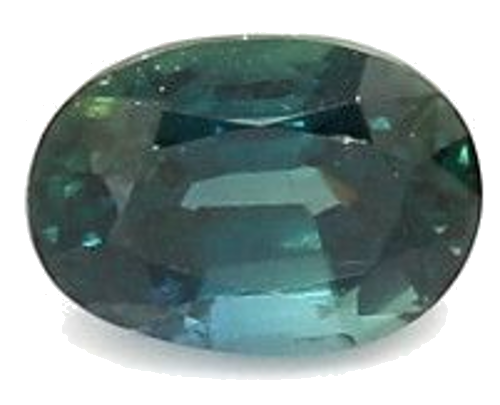 0.77 carat BLUE BRILLIANTSTEP cut Oval Safyras (1)