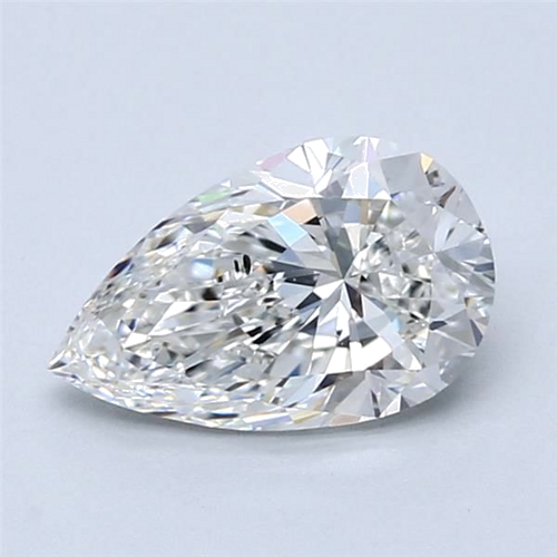 1.52 carat H-SI2 Natūralus Pear Deimantas (1)